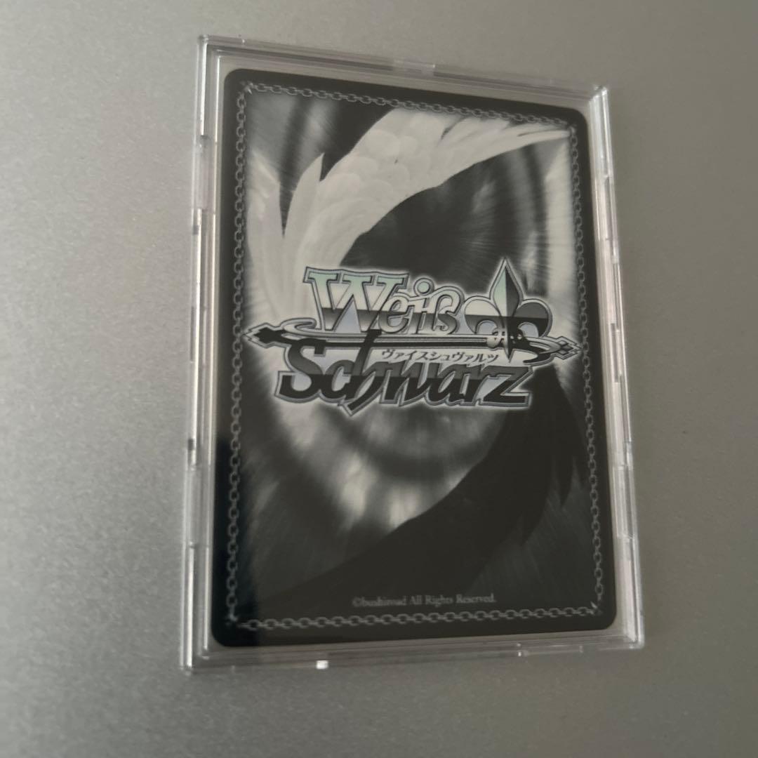 WS ヴァイスシュヴァルツ ダンまち　女神　ヘスティア　SP サイン