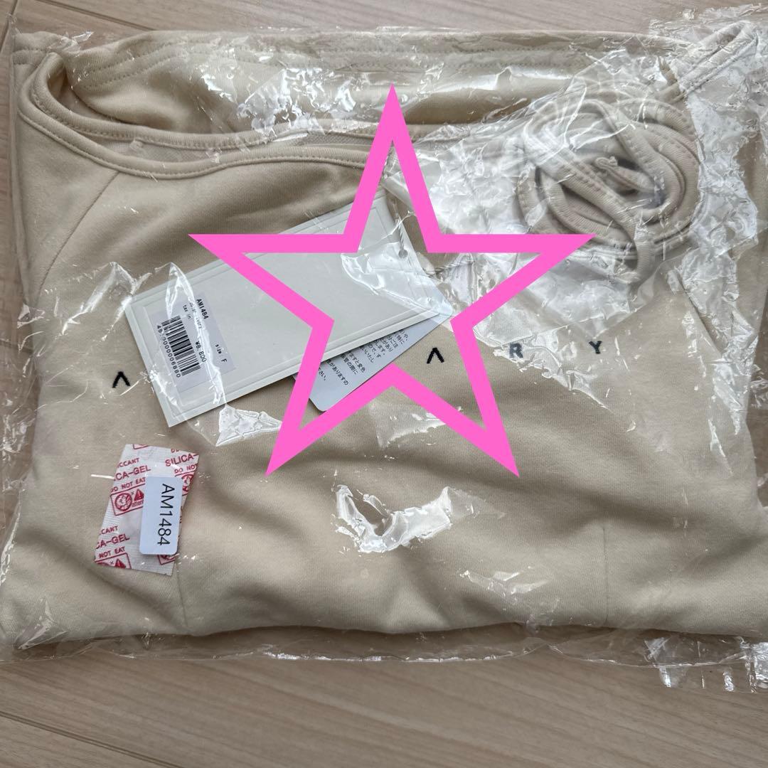 トップス Mary logo choker tops andmary