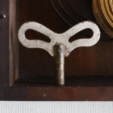 精工舎 SEIKO アールデコ ガラスの振り子 掛け時計 柱時計 アンティーク