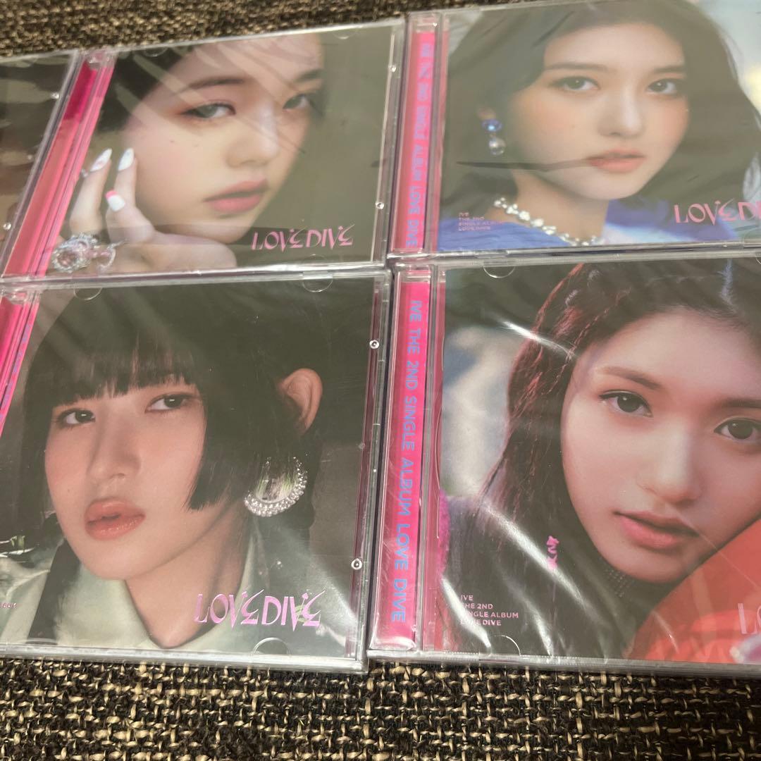 IVE LOVE DIVE 全6種セット デビューアルバム 新品未開封 CD