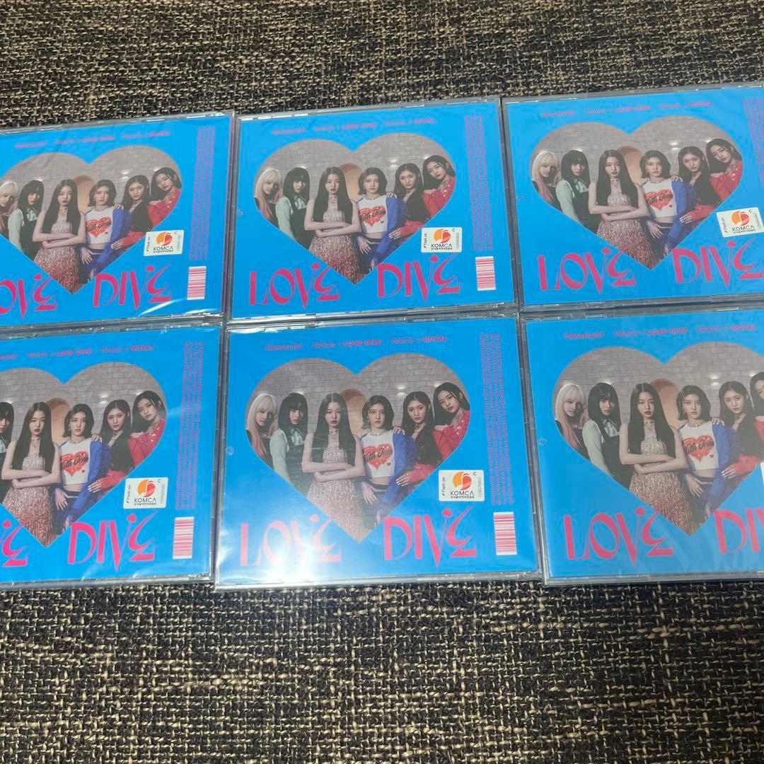 IVE LOVE DIVE 全6種セット デビューアルバム 新品未開封 CD