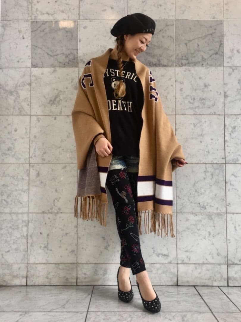 ヒステリックグラマー　ショールカーディガン