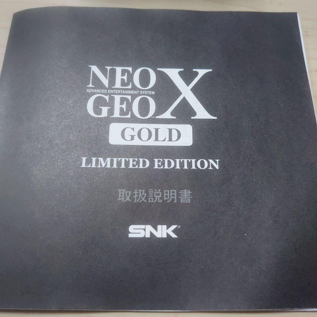 SNK 他ゲーム機本体 NEOGEO X GOLD