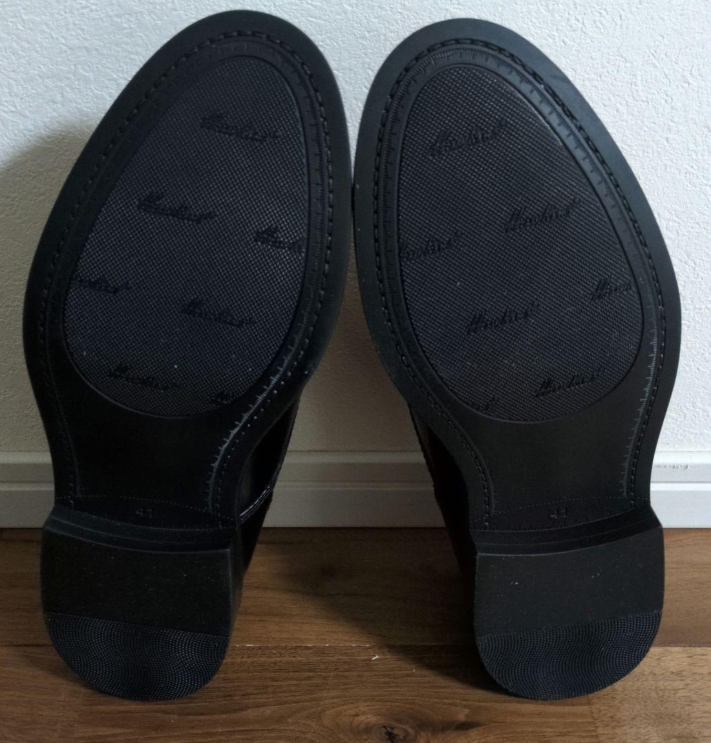 ◆新品◆【HAWKINS】革靴 Uチップ BLACK 本革 26.0cm