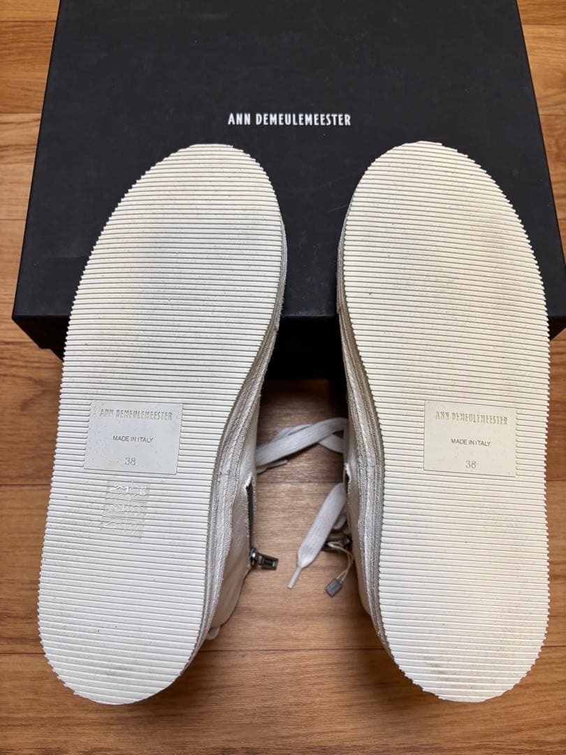 新品！ ANN DEMEULEMEESTER アンドゥムルメステール ハイカット