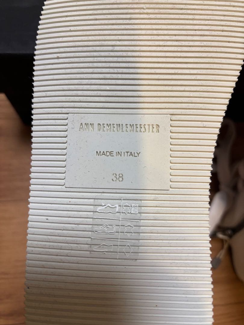 新品！ ANN DEMEULEMEESTER アンドゥムルメステール ハイカット