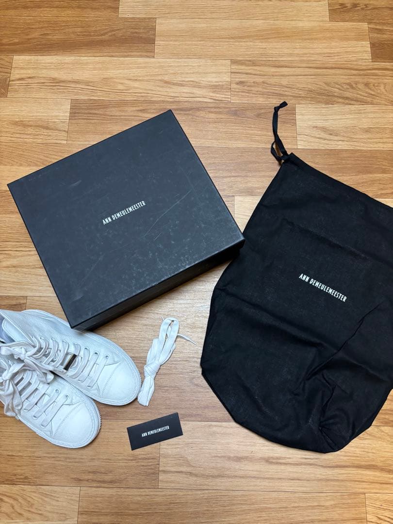新品！ ANN DEMEULEMEESTER アンドゥムルメステール ハイカット