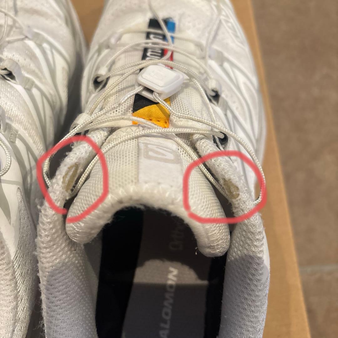 Salomon XT 6 ホワイト トレイルランニングシューズ