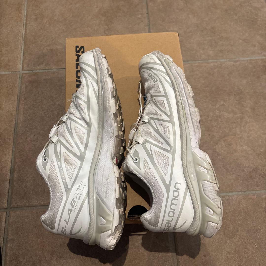 Salomon XT 6 ホワイト トレイルランニングシューズ