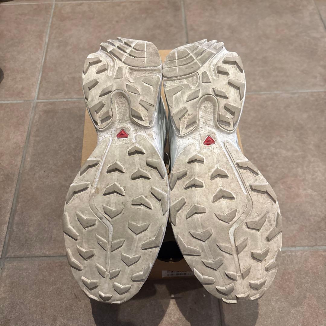 Salomon XT 6 ホワイト トレイルランニングシューズ