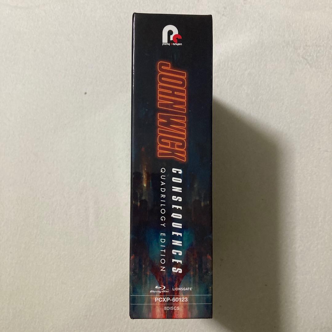 ジョン・ウィック:コンセクエンス クアドリロジー・エディション〈数量限定・8枚…