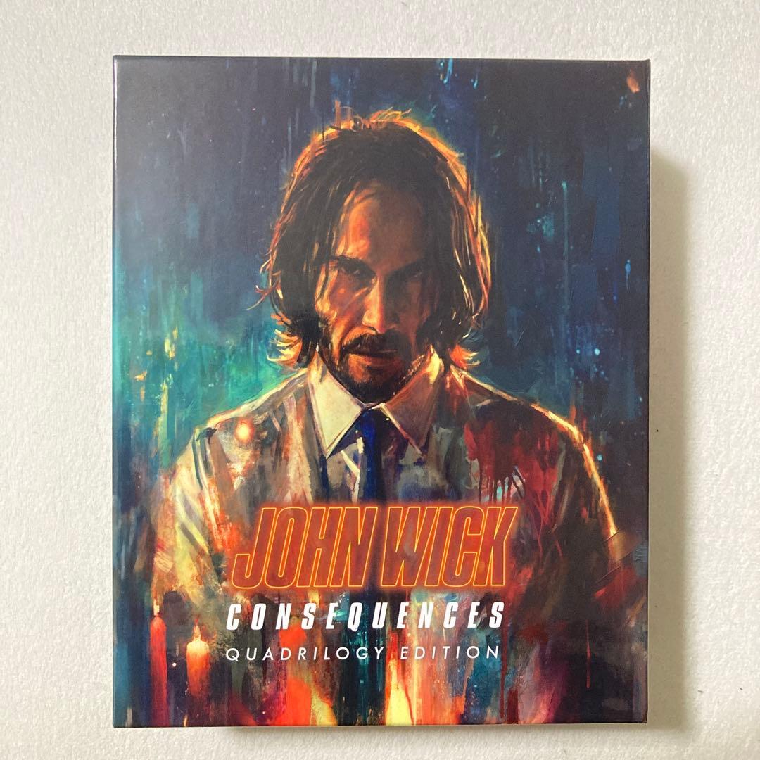 ジョン・ウィック:コンセクエンス クアドリロジー・エディション〈数量限定・8枚…