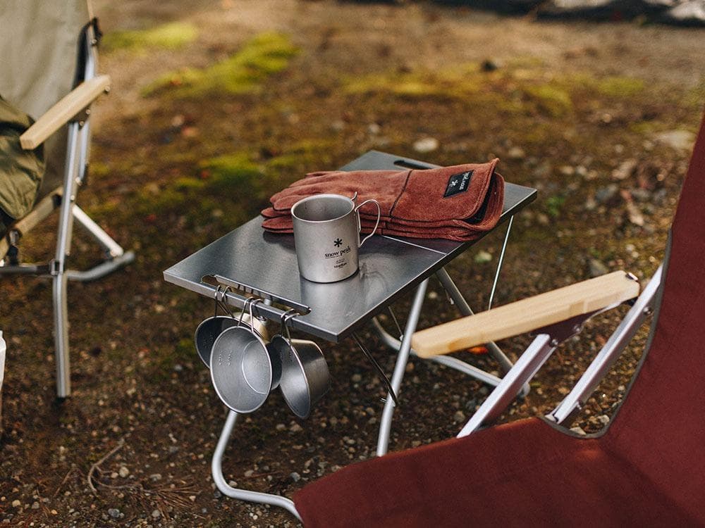 ク）TAKIBI MYテーブル シルバー