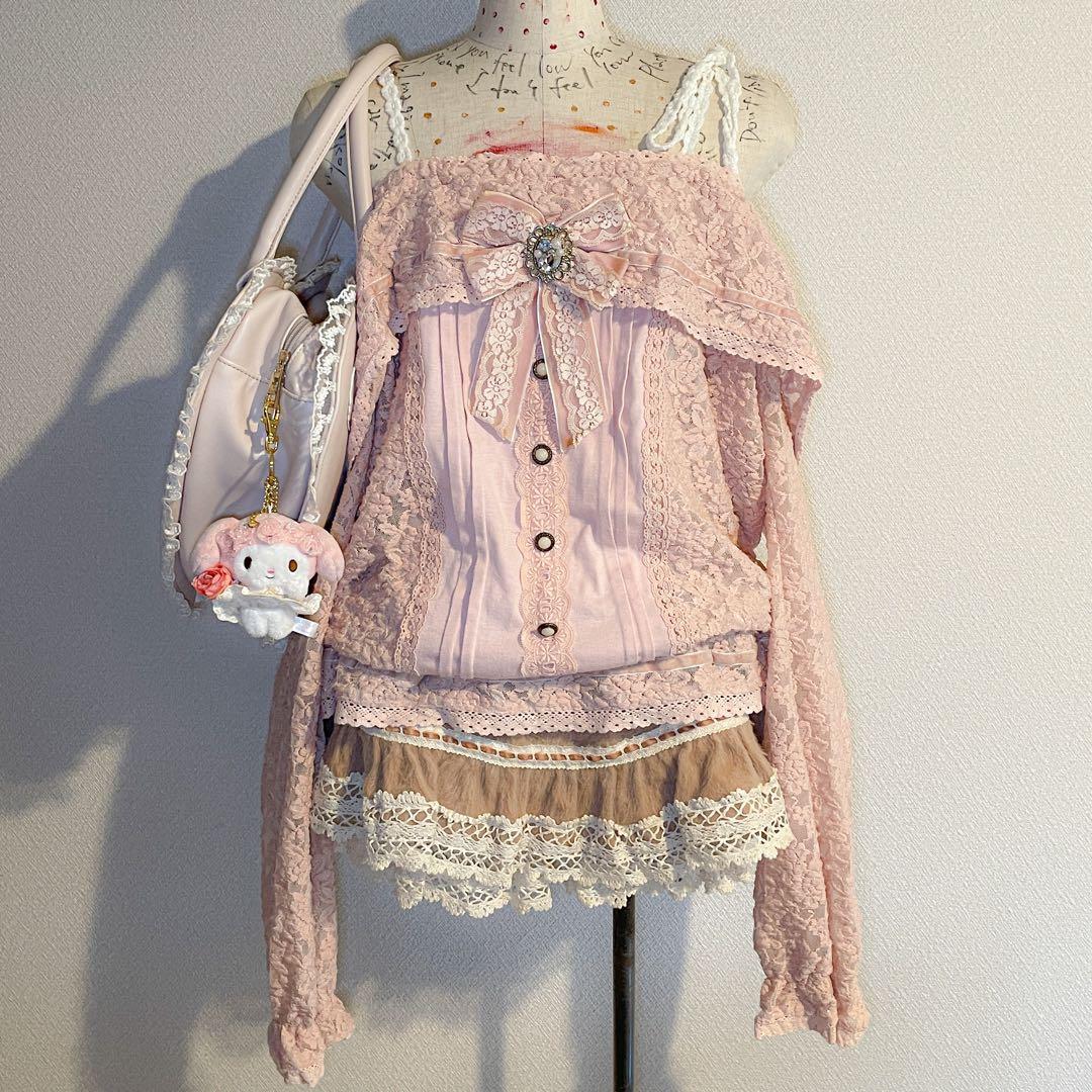 2点おまとめ 00s 希少 LIZLISA チュニック & vivitix