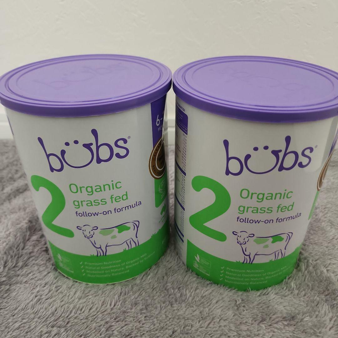 Bubs バブズ オーガニック粉ミルク STEP2 2缶セット