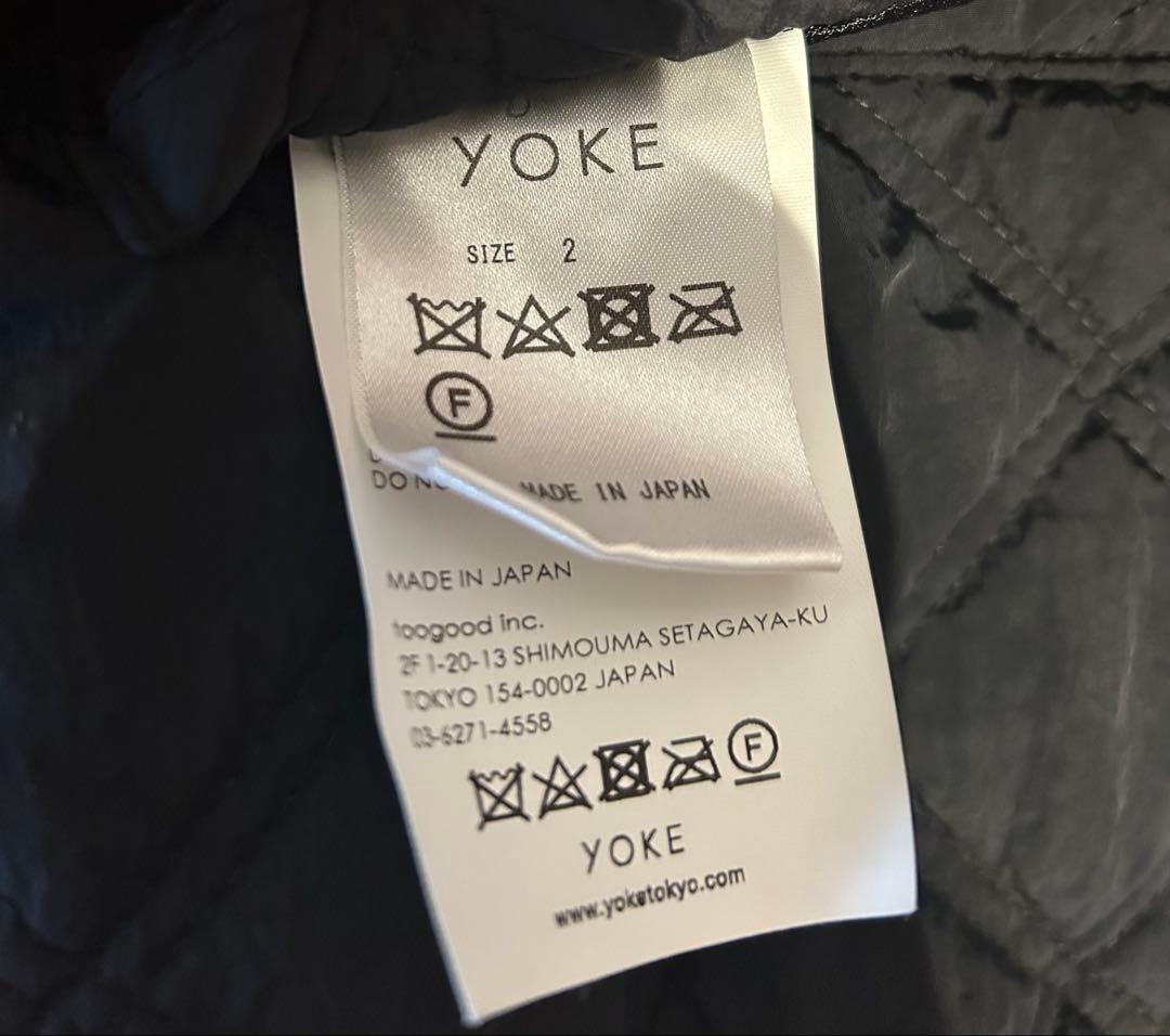 ジャケット・アウター yoke 23aw QUILTING PADDED VEST