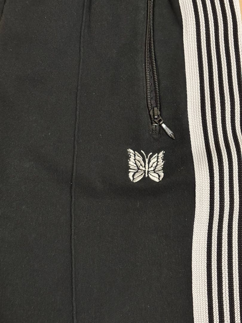 Needles トラックパンツ　スウェット生地　ブラック