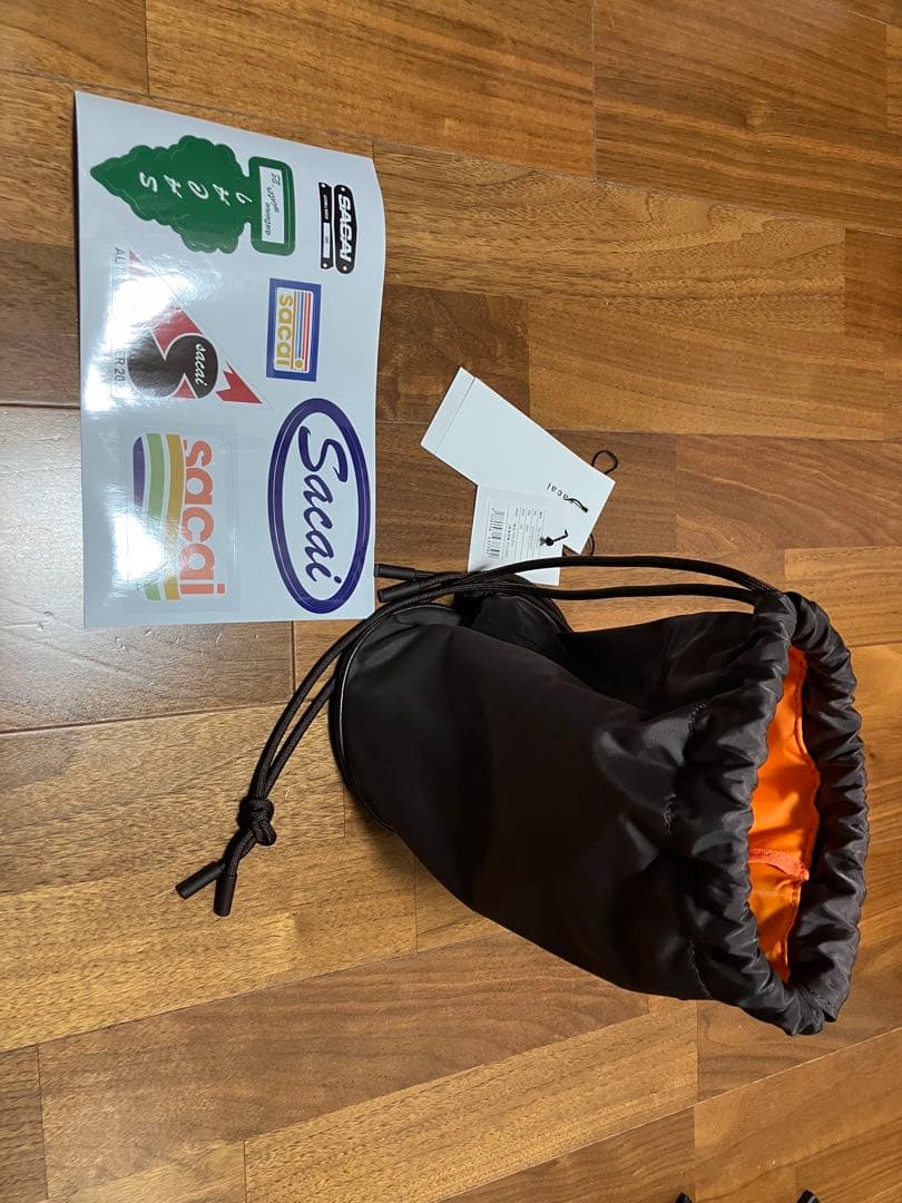 25AW sacai s Drawstring Bag ブラウン サカイ