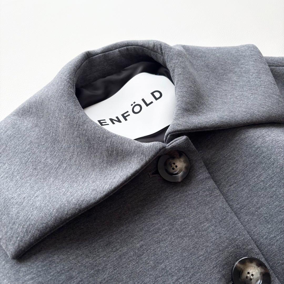 24AW✨ENFÖLD FLAT-COLLAR SILHOUETTE COAT