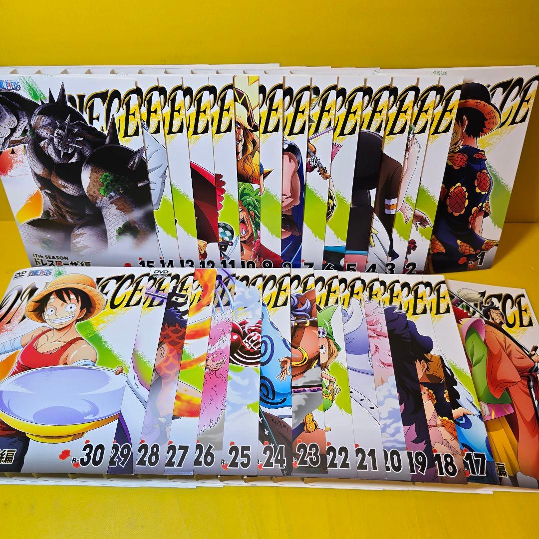 ONE PIECE ワンピース 17th　ドレスローザ編　18th ゾウ編 DV