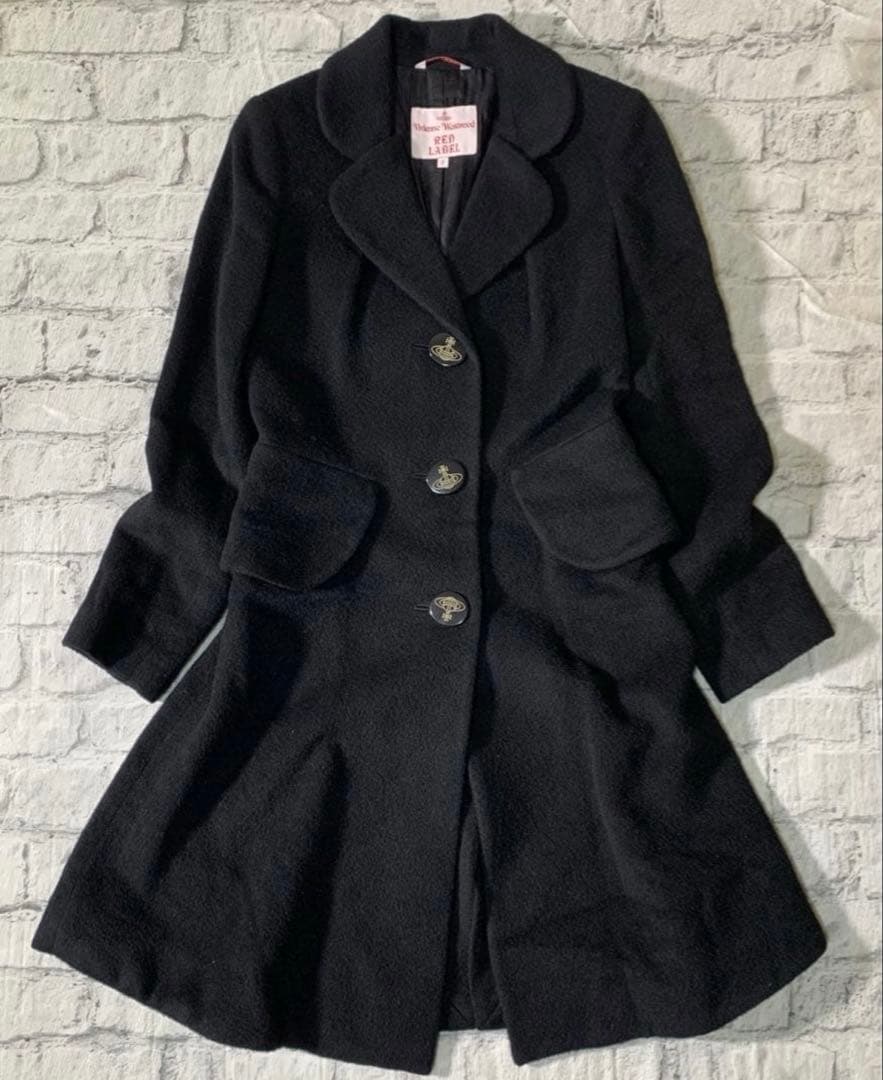 vivienne westwood アルパカ　ロング　ラブ　コート　チェスター