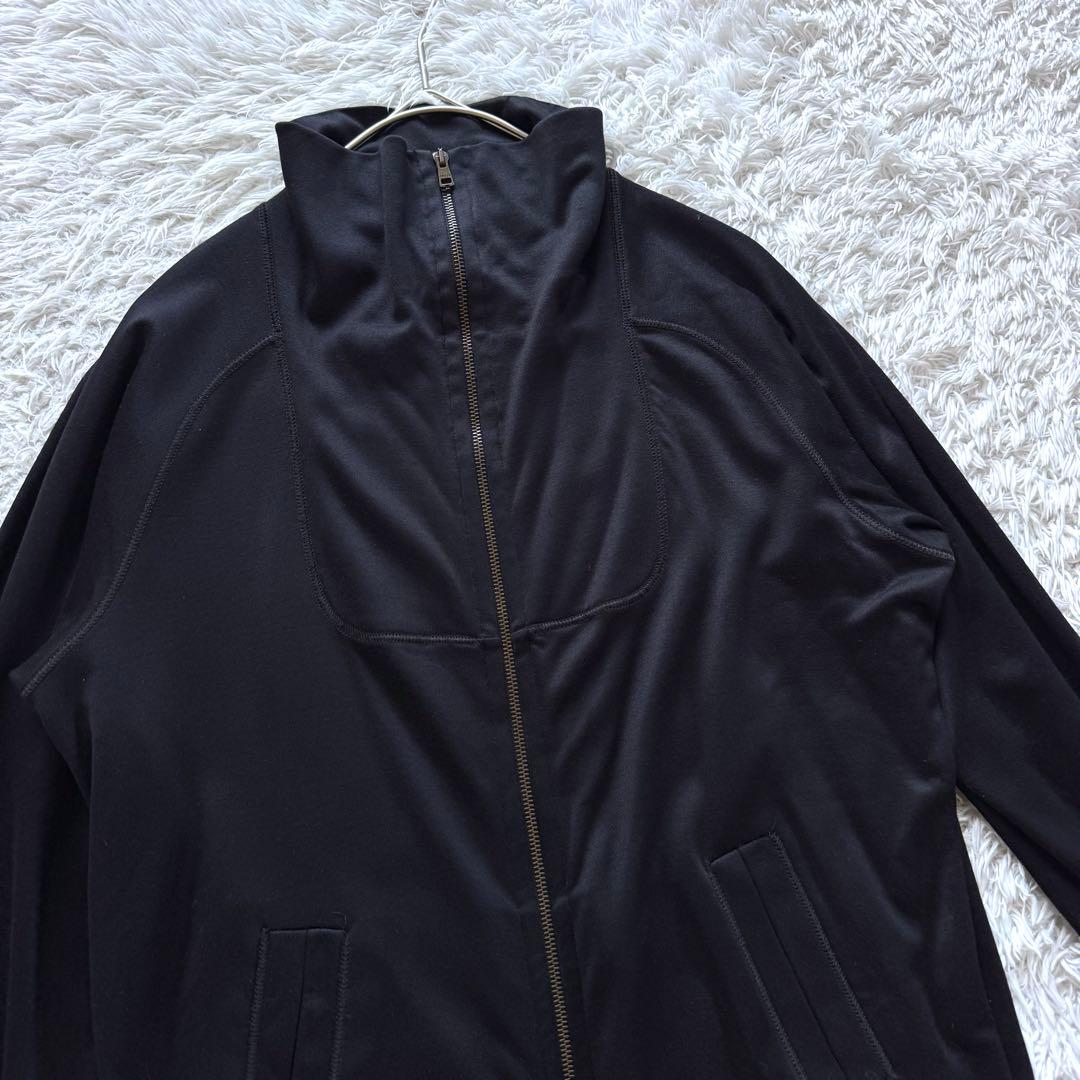 グッチ　ジャージ　セットアップ　シルク　絹　インターロッキング　刺繍ロゴ　黒　S