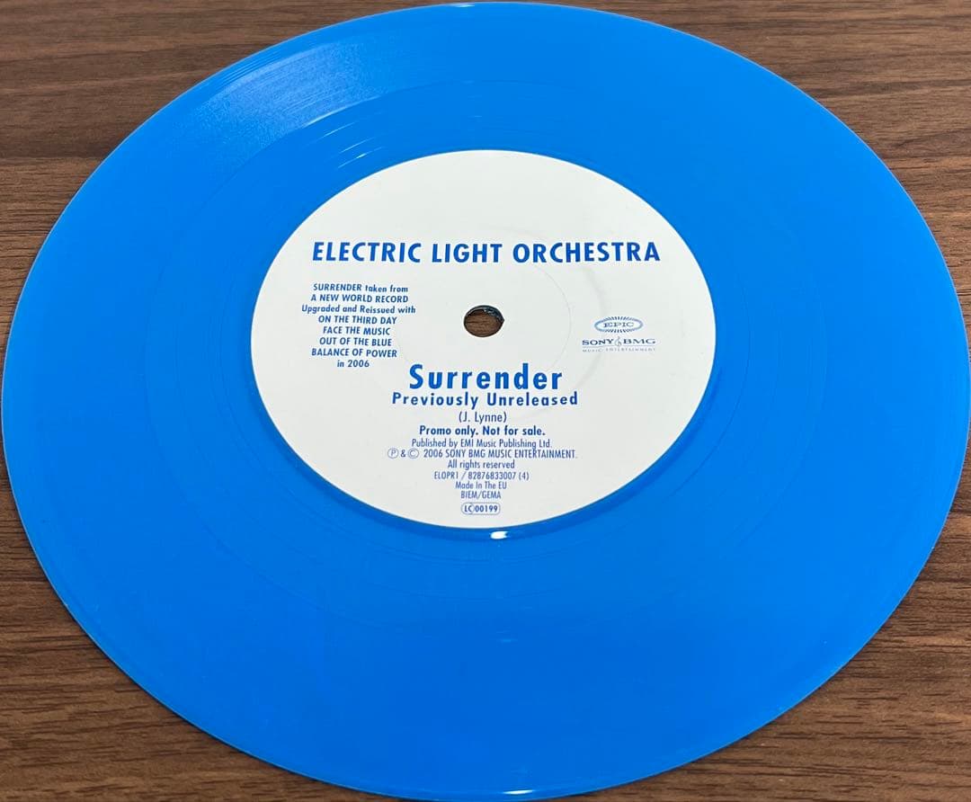 【7inch】ELO / Surrender ELOPR1