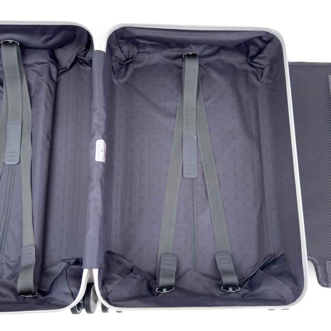 美品 リモワ エッセンシャル チェックインM 60L 4輪 TSAロック 白