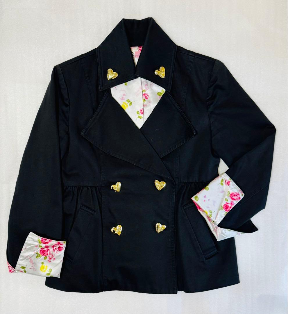 MARS sugar gloss ジャケット 美品 バラ柄ベルト付き Sサイズ