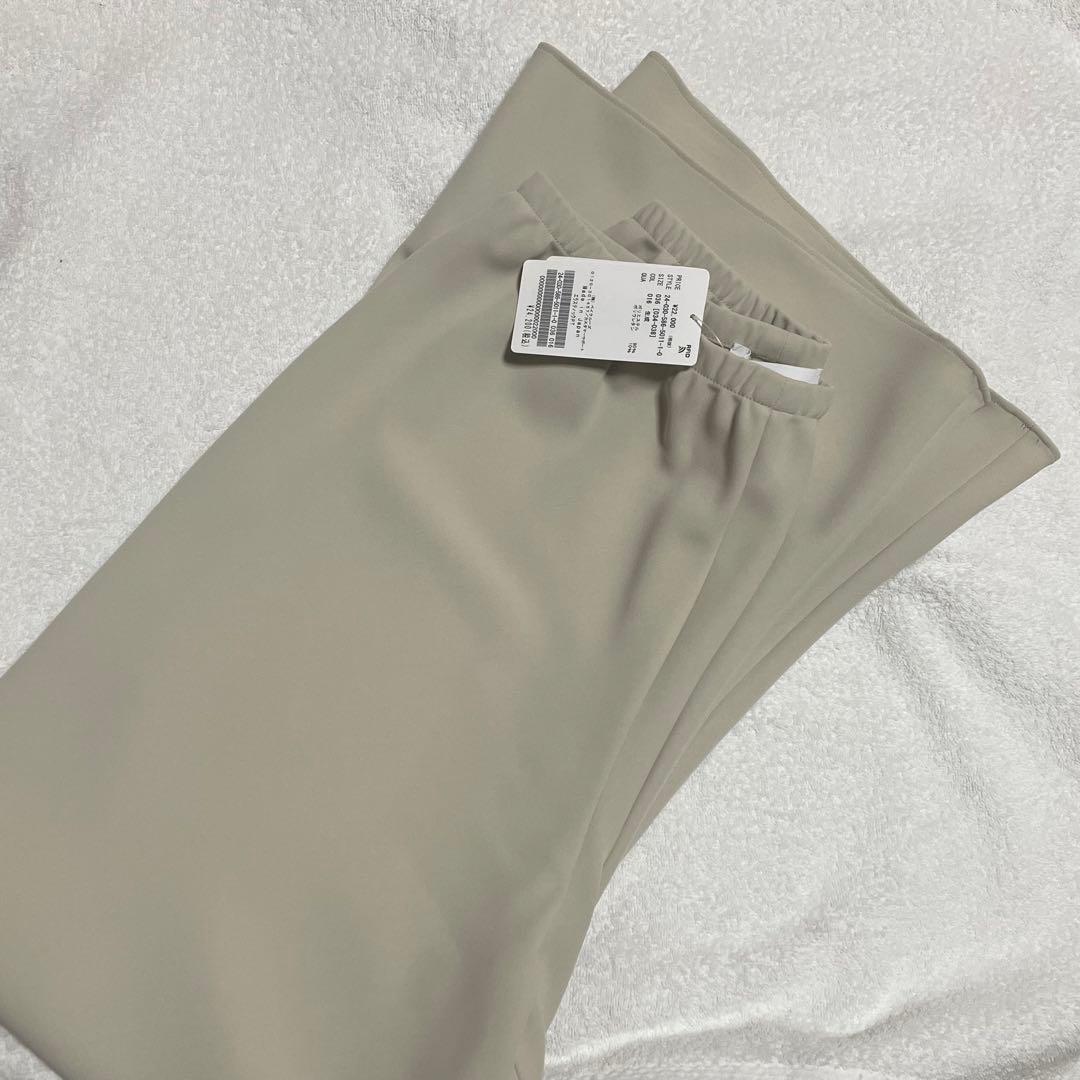 【未使用タグ付き】AP STUDIO エラスティックパンツ ナチュラル 36 M