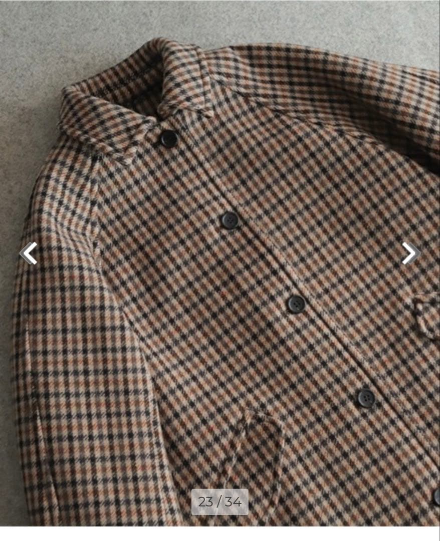 ノンブルアンペール　ガンクラブダブルフェイス　ステンコート