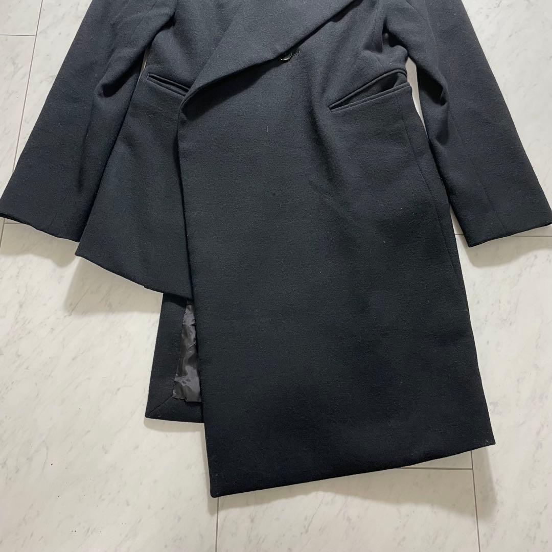 GroundY ヨウジヤマモト アシンメトリーウールジャケット 変形アウター