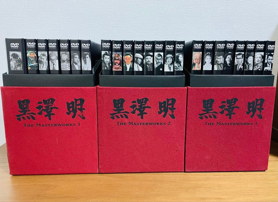 黒澤明 The Masterworks DVD-BOX 3巻セット