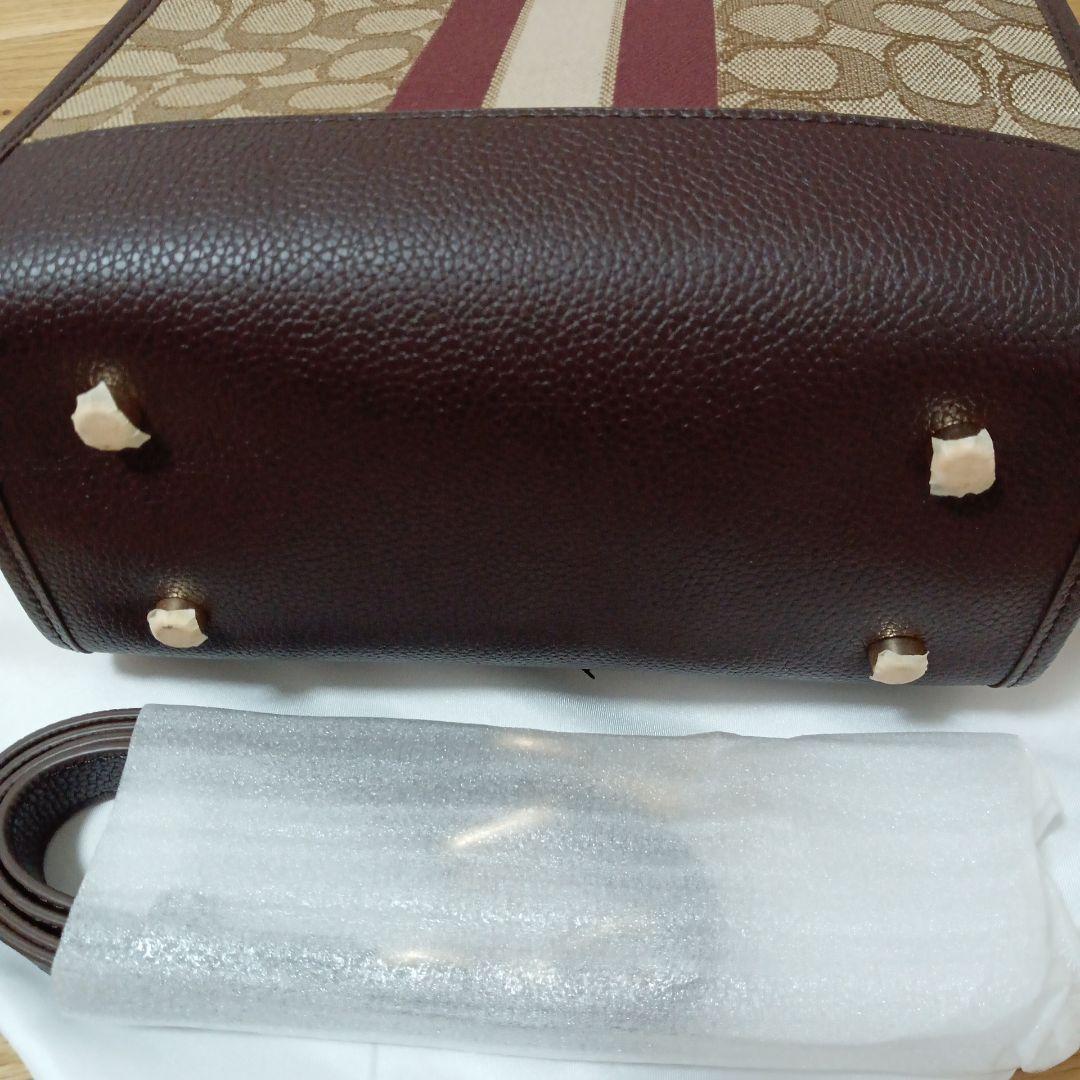 専用新品☆COACH ショルダーバッグ　デンプシー トート 22 シグネチャー