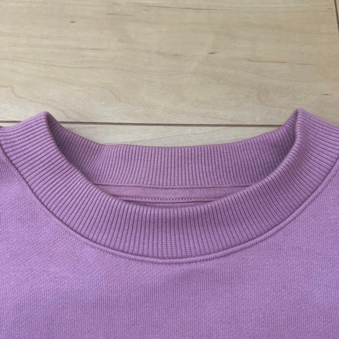 りんALO Cropped Accolade Crewneck ピンク S