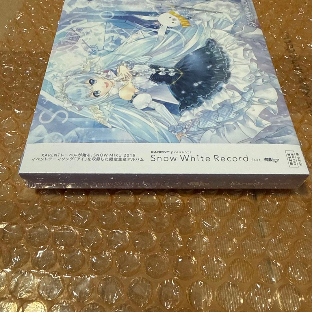 新品未開封  White Record feat. 初音ミク