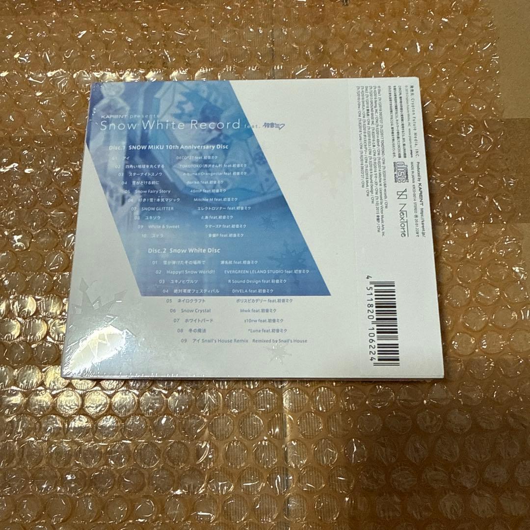 新品未開封  White Record feat. 初音ミク