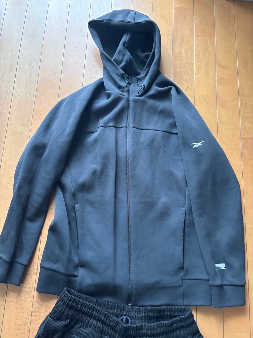 nanamica × Reebok コーデュロイボトム　パーカー　ナリフリ