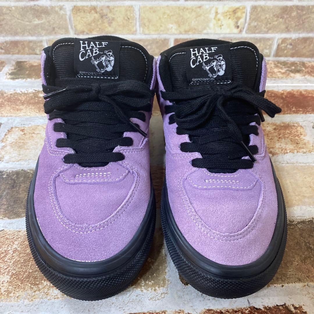 VANS SKATE HALFCAB パープル ブラック 24.5cm