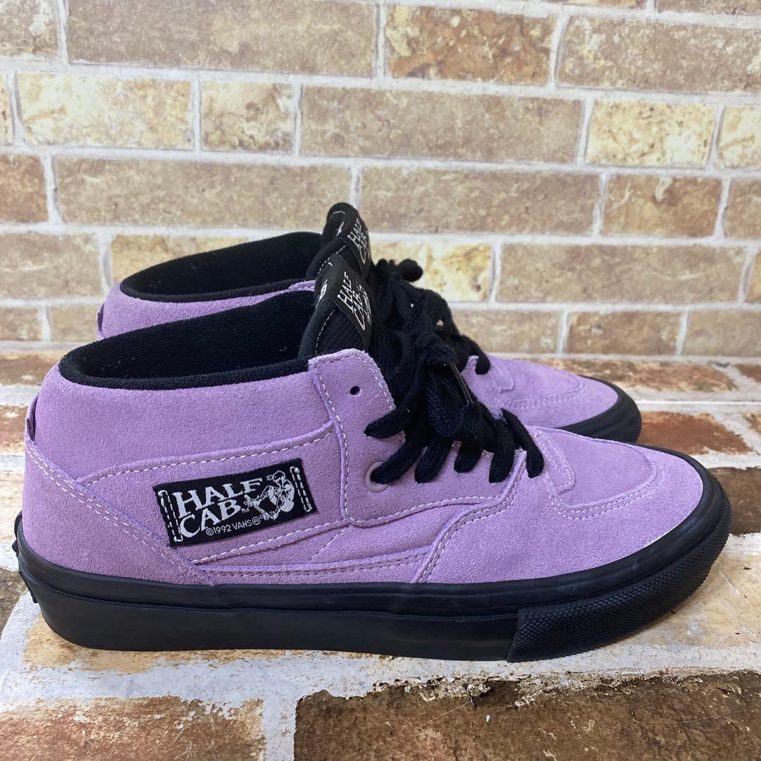 VANS SKATE HALFCAB パープル ブラック 24.5cm