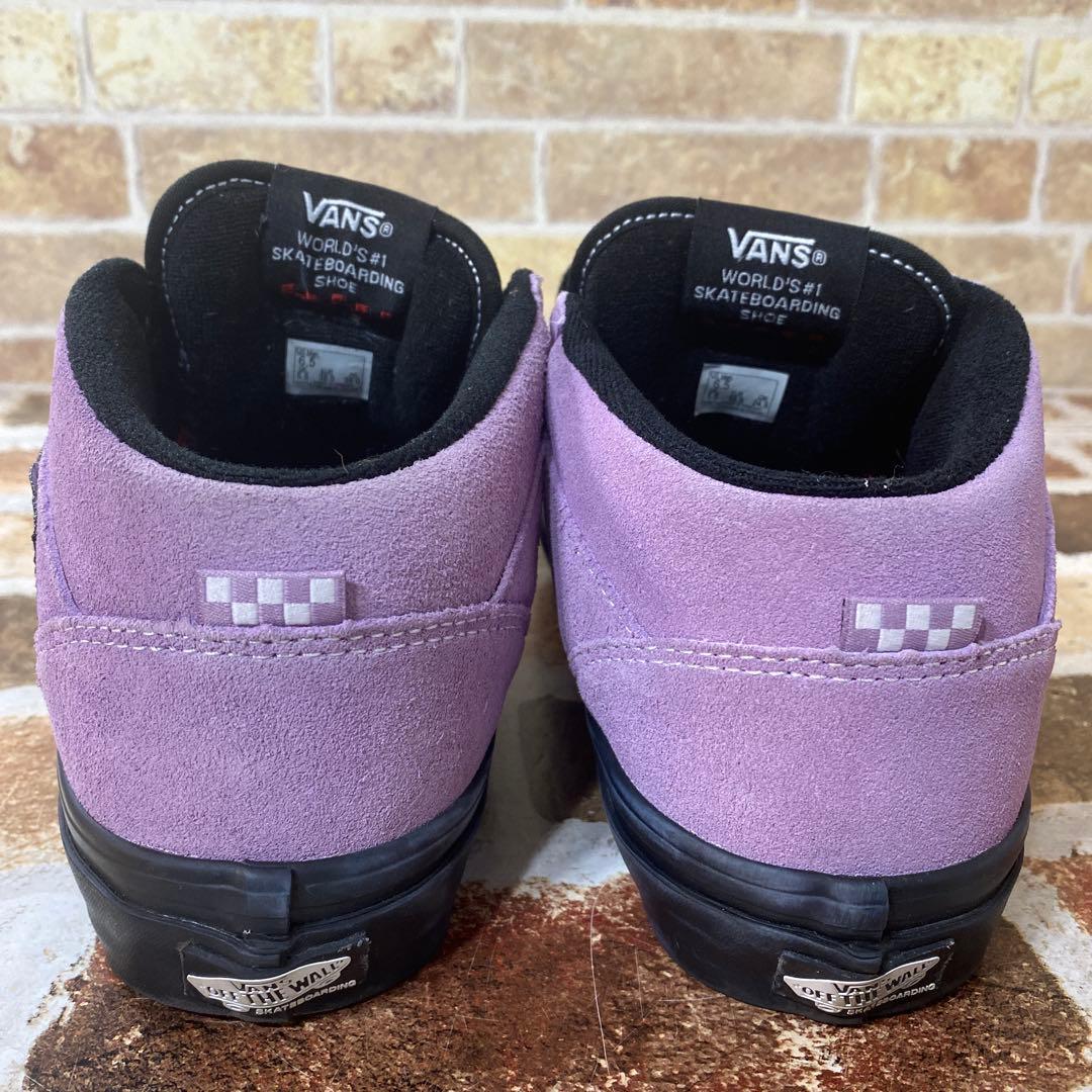 VANS SKATE HALFCAB パープル ブラック 24.5cm