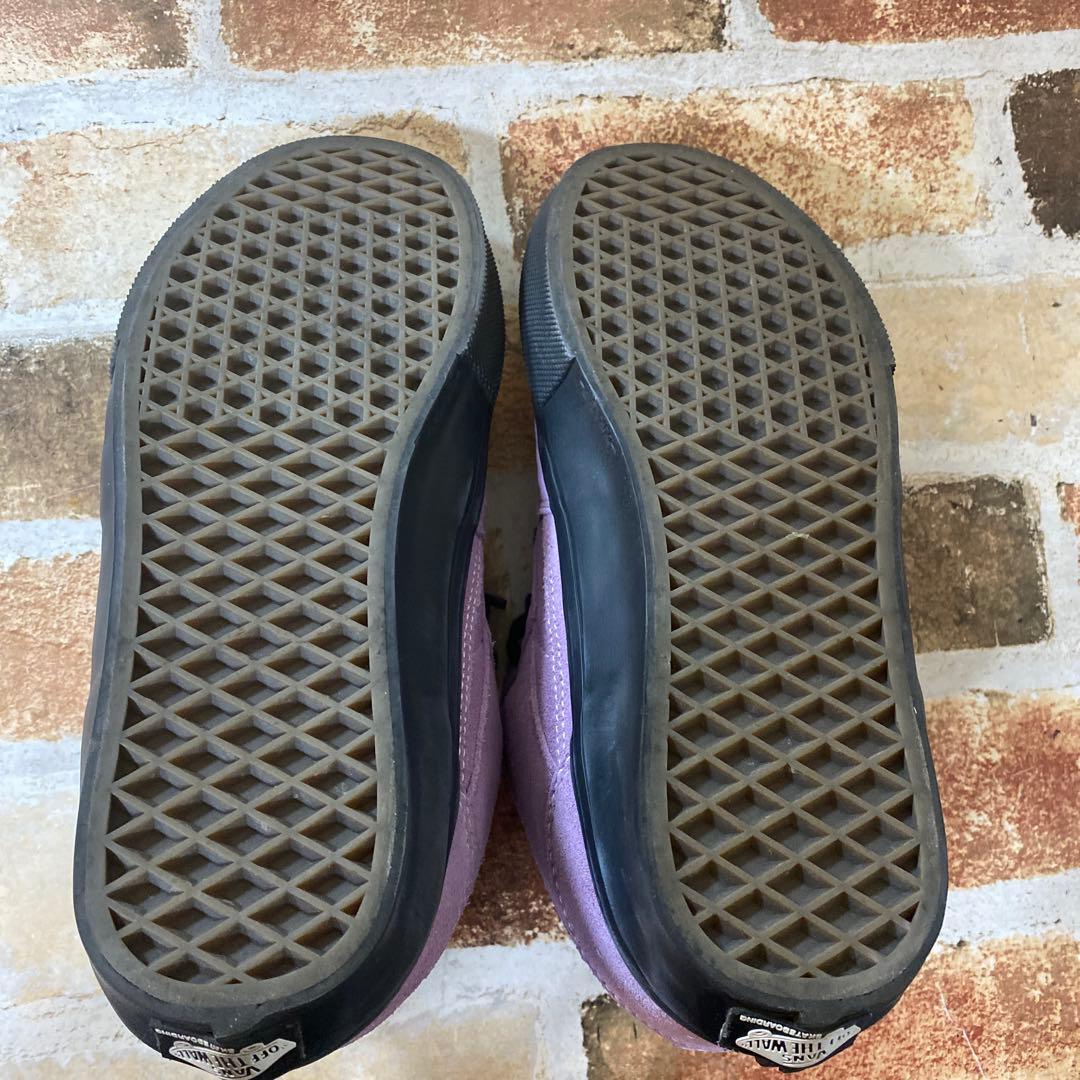 VANS SKATE HALFCAB パープル ブラック 24.5cm