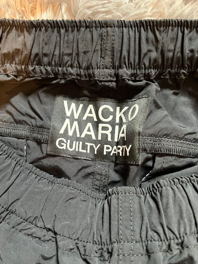 WACKO MARIA BOARD SHORTS 黒　L