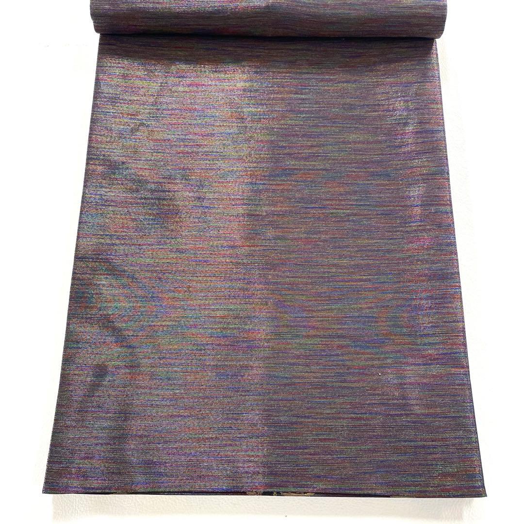 専用帯6071 ●斉藤三才 高級 正絹 六通 袋帯