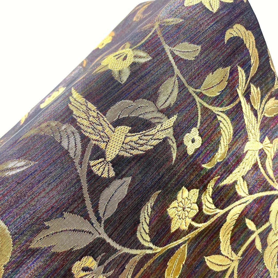 専用帯6071 ●斉藤三才 高級 正絹 六通 袋帯