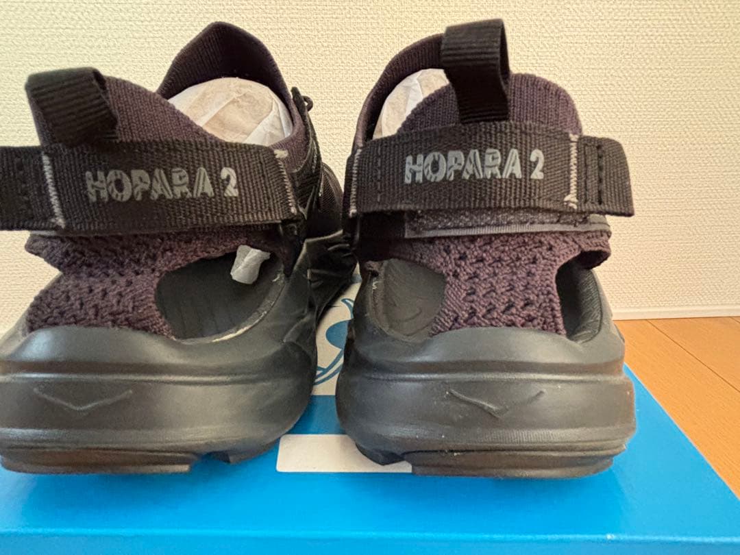HOKA HOPARA2メンズ26.5㎝ブラック スポーツサンダル