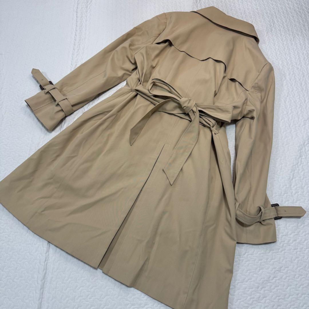 【美品】AOKI LES MUES トレンチコート ベージュ 6L ライナー付き