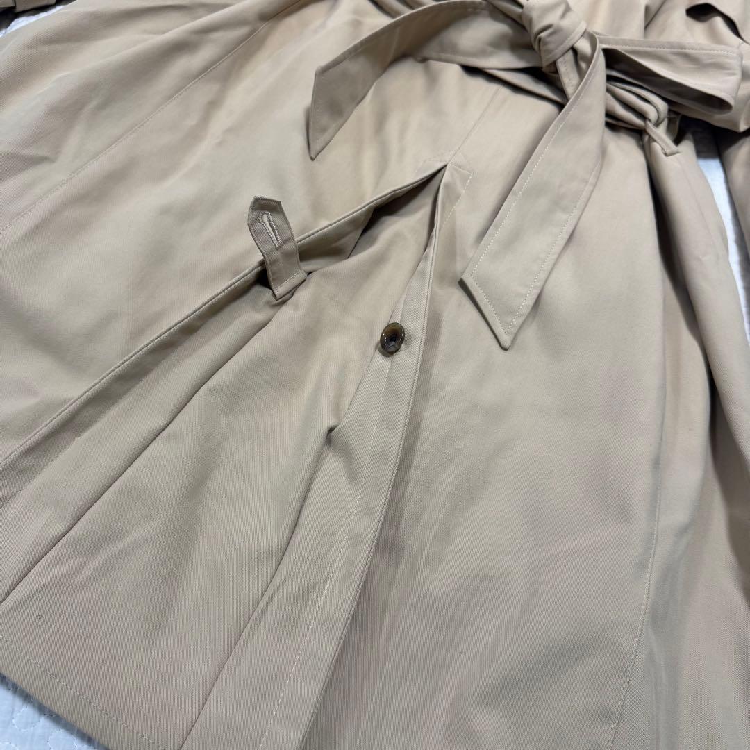 【美品】AOKI LES MUES トレンチコート ベージュ 6L ライナー付き