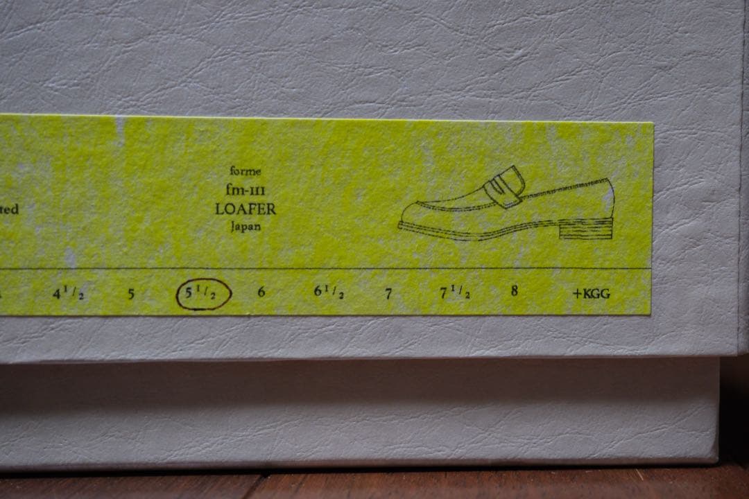 forme loafer ￼フォルメ　ローファー