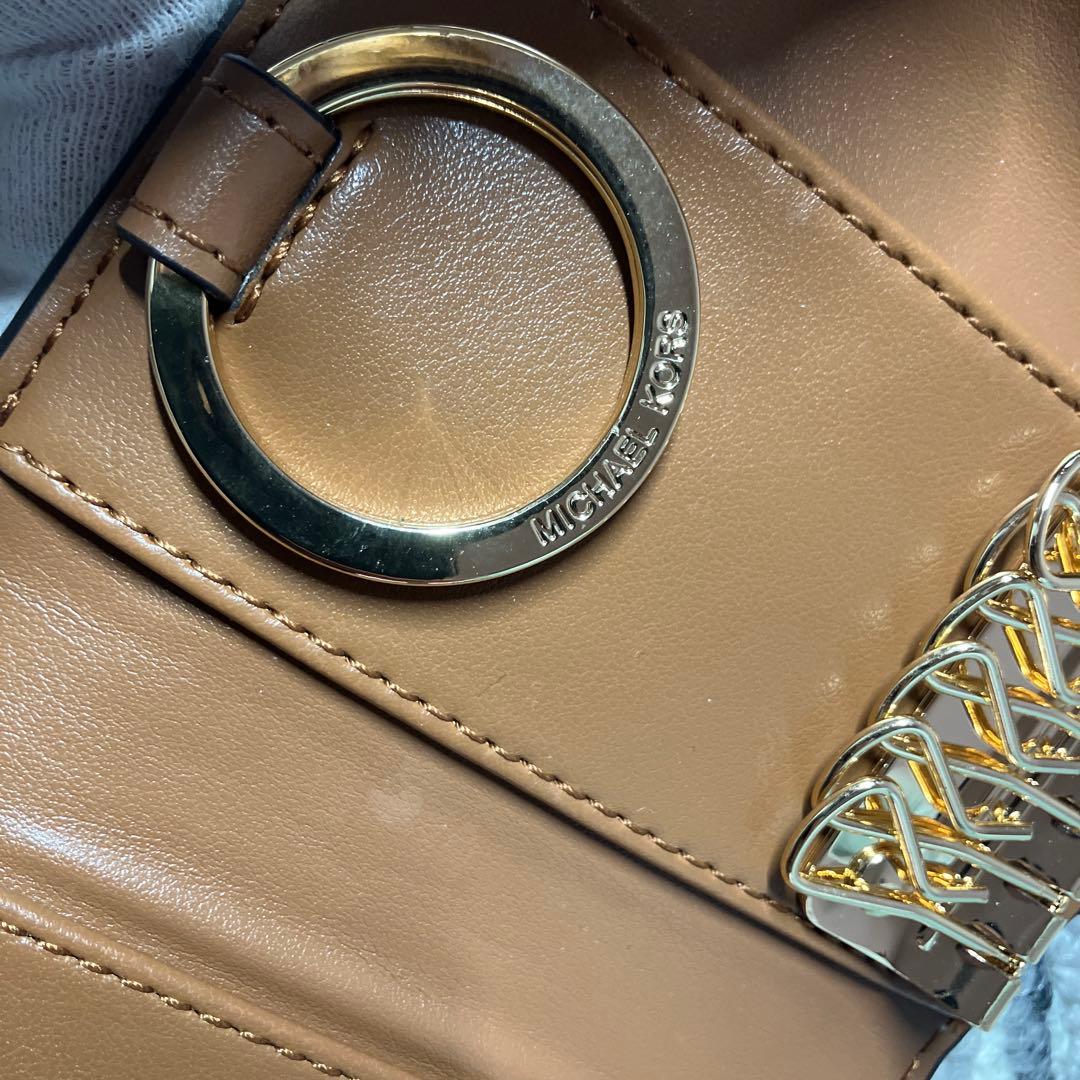 【新品】マイケルコース MKサークルロゴ マルチキーケース 6連 ホワイト